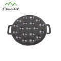 Hot selling cheap custom cast iron kitchen products muffin top cake bake pan